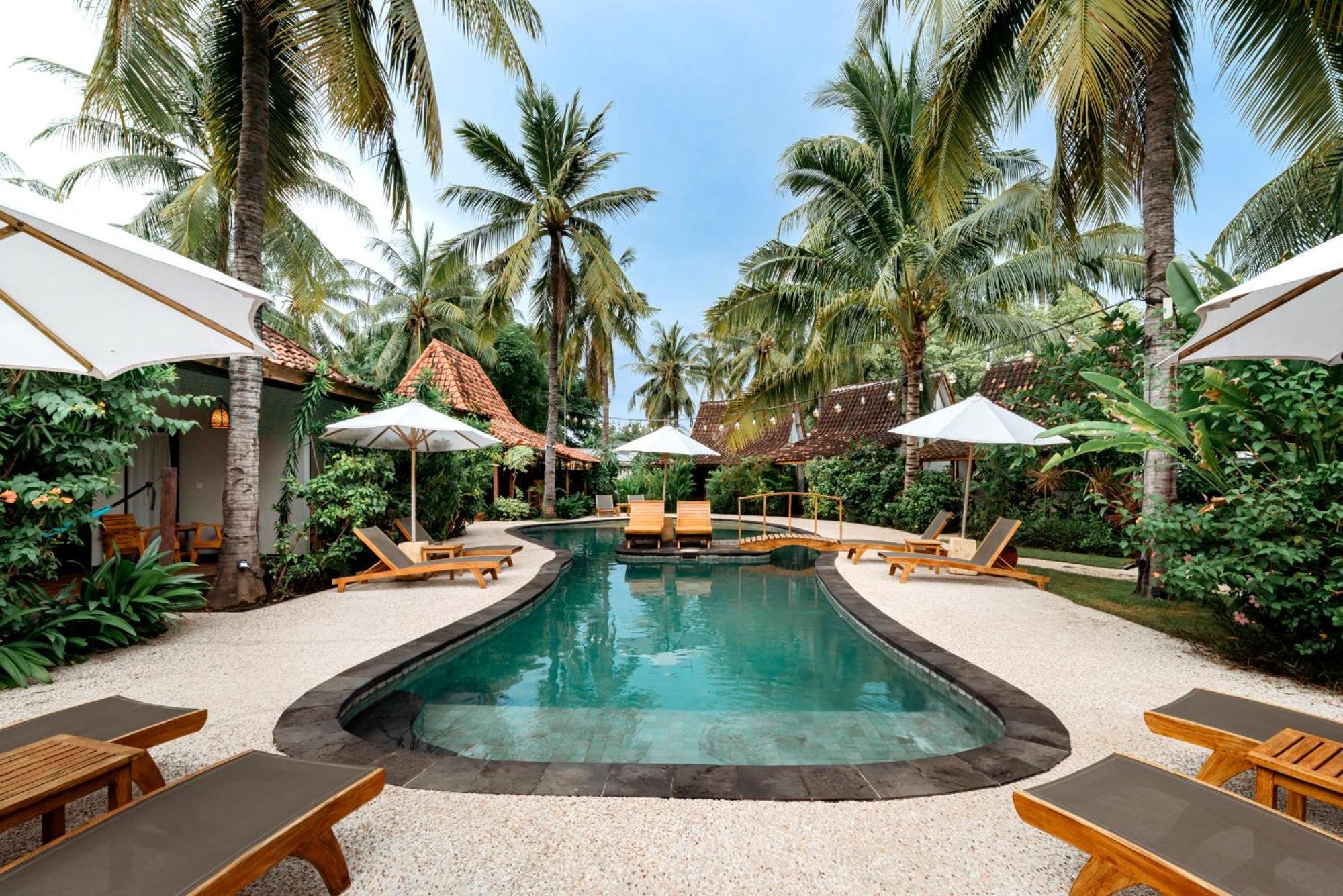 Coconut Garden Resort Gili Trawangan Zewnętrze zdjęcie